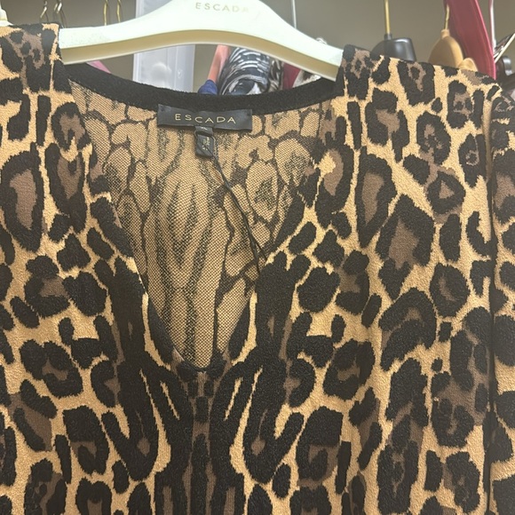 ESCADA Jersey midi dress, XL - Picture 8 of 11